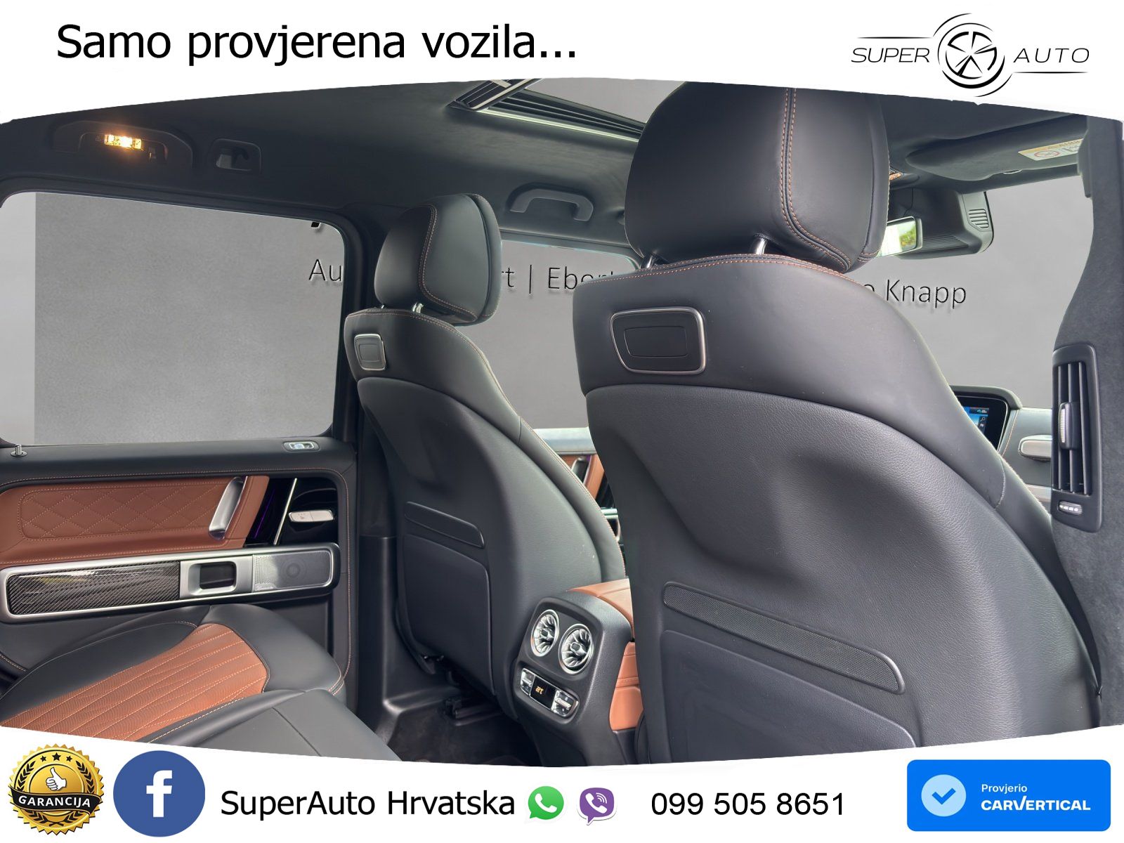 Mercedes AMG G 63 Long V8 (585 KS) 4MATIC 9G-TRONIC AMG SPEEDSHIFT PLUS Superior ZRAČNI+ACC+GR SJED+360+PANO