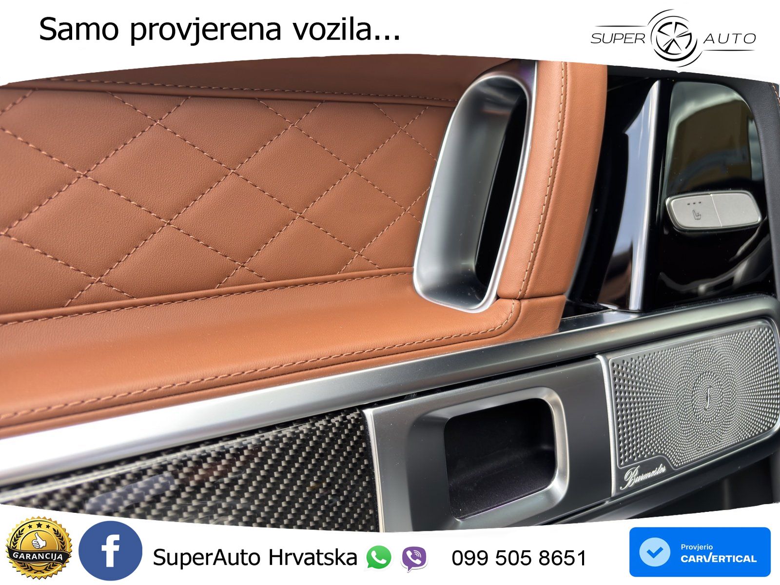 Mercedes AMG G 63 Long V8 (585 KS) 4MATIC 9G-TRONIC AMG SPEEDSHIFT PLUS Superior ZRAČNI+ACC+GR SJED+360+PANO
