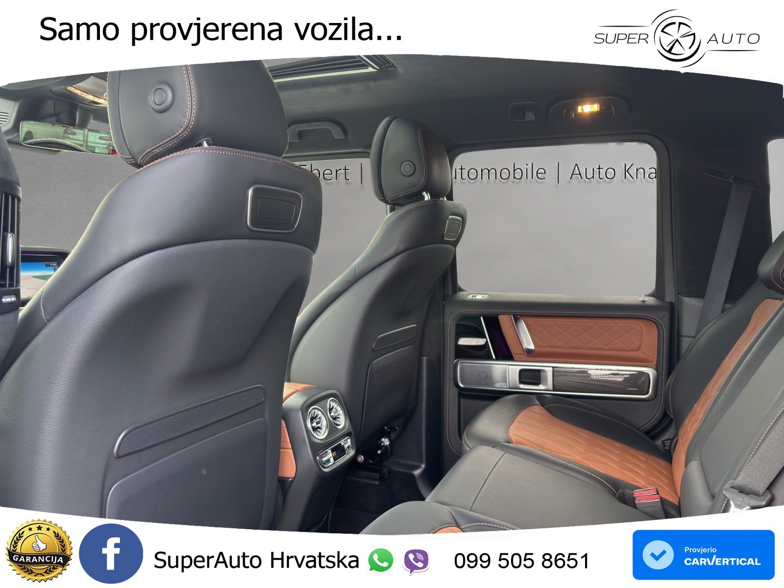 Mercedes AMG G 63 Long V8 (585 KS) 4MATIC 9G-TRONIC AMG SPEEDSHIFT PLUS Superior ZRAČNI+ACC+GR SJED+360+PANO