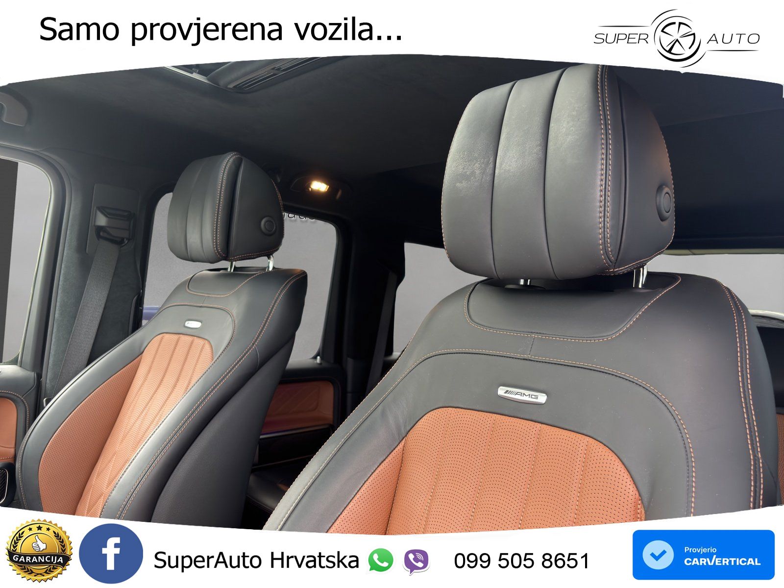 Mercedes AMG G 63 Long V8 (585 KS) 4MATIC 9G-TRONIC AMG SPEEDSHIFT PLUS Superior ZRAČNI+ACC+GR SJED+360+PANO