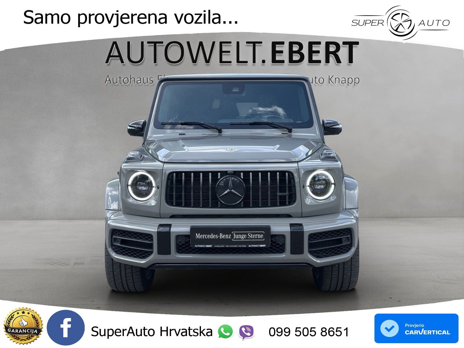 Mercedes AMG G 63 Long V8 (585 KS) 4MATIC 9G-TRONIC AMG SPEEDSHIFT PLUS Superior ZRAČNI+ACC+GR SJED+360+PANO