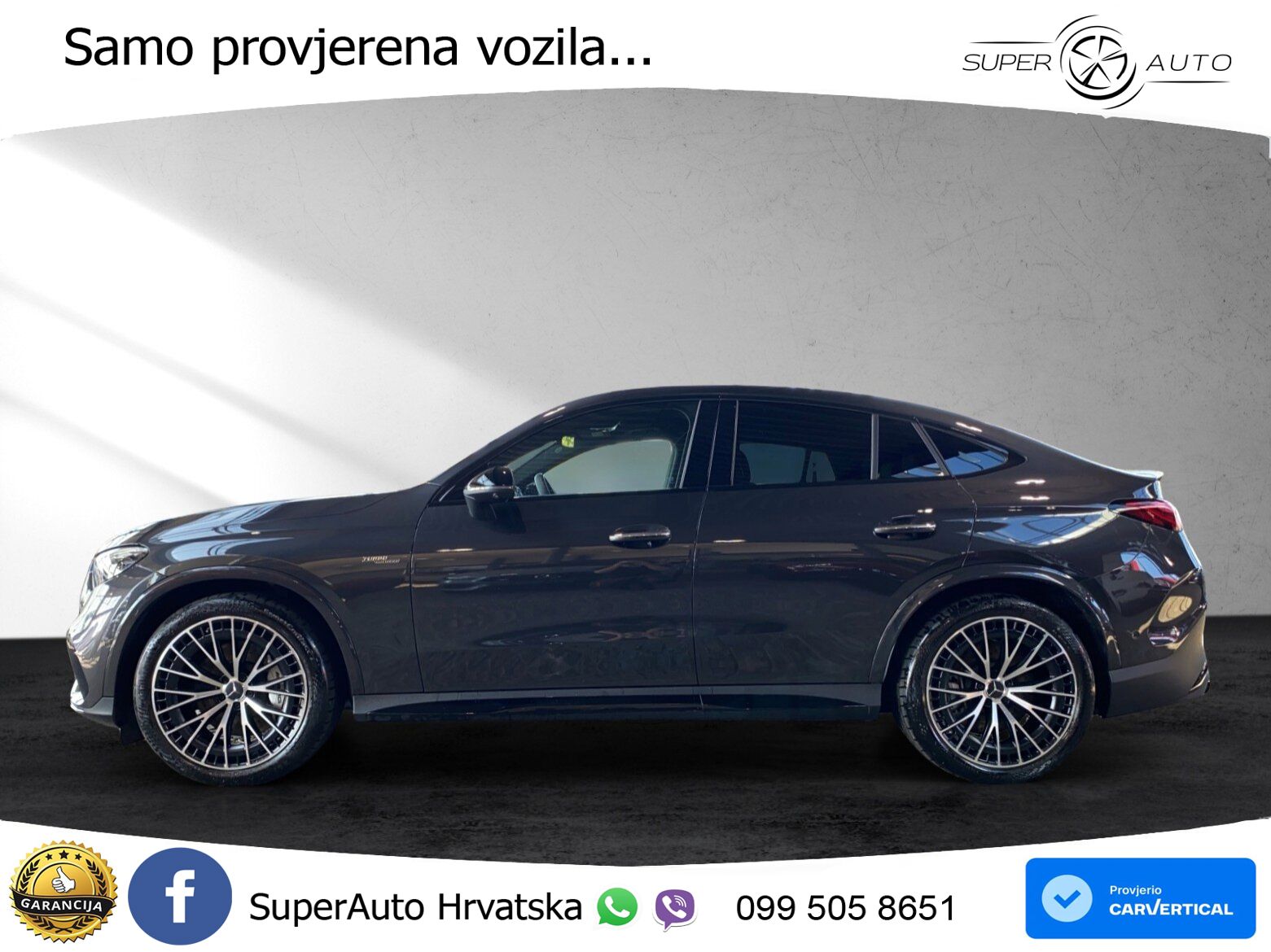 Mercedes GLC Coupe AMG GLC 43 (421 KS) 4MATIC AMG SPEEDSHIFT MCT 9G ACC+HEAD+GR SJED+360+PANO
