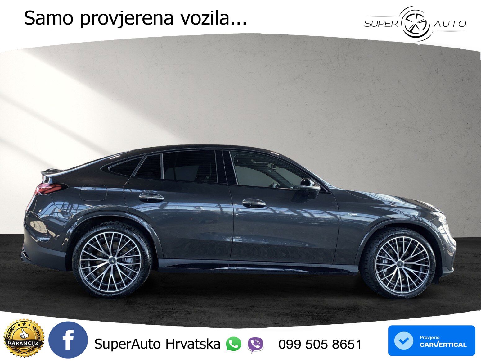Mercedes GLC Coupe AMG GLC 43 (421 KS) 4MATIC AMG SPEEDSHIFT MCT 9G ACC+HEAD+GR SJED+360+PANO