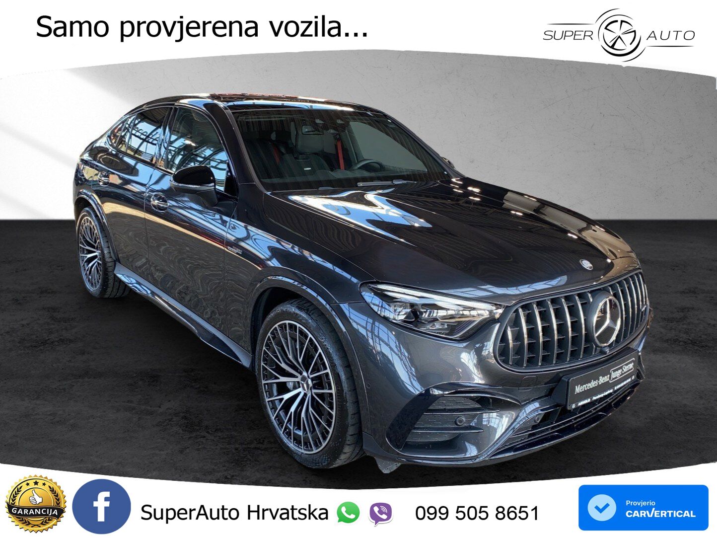 Mercedes GLC Coupe AMG GLC 43 (421 KS) 4MATIC AMG SPEEDSHIFT MCT 9G ACC+HEAD+GR SJED+360+PANO