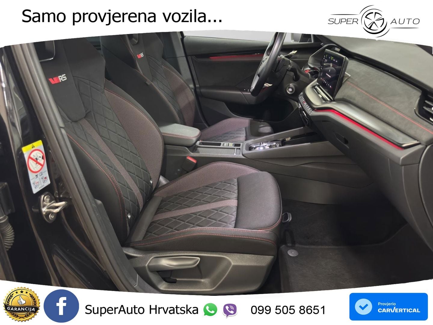 Škoda Octavia Combi RS 2.0 TDI (200 KS) DSG LED+GR SJED+ACC