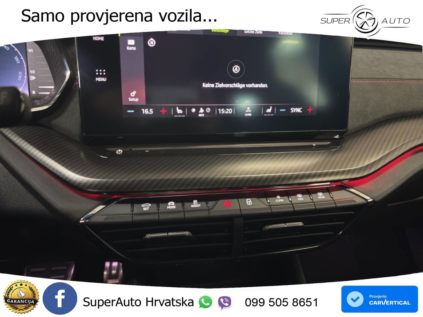 Škoda Octavia Combi RS 2.0 TDI (200 KS) DSG LED+GR SJED+ACC