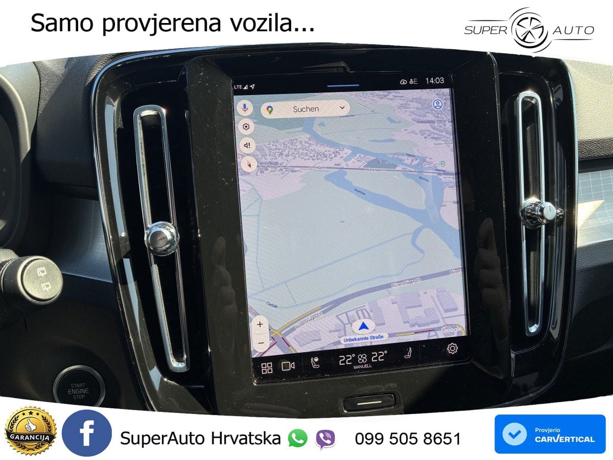 Volvo XC40 2.0 B3 163 KS Automatic LED+GR SJED+ACC