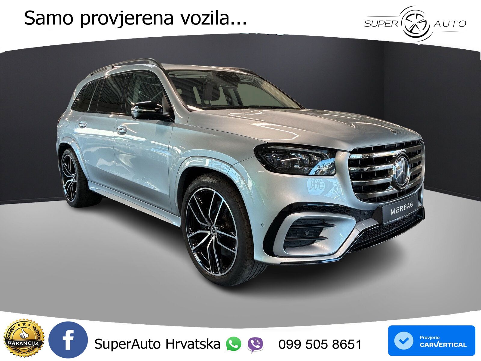Mercedes-Benz GLS GLS 450d EQ Boost 4MATIC 9G-TRONIC AMG ZRAČNI+ACC+GR SJED+360