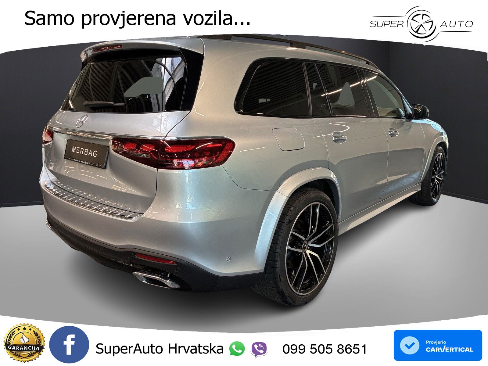 Mercedes-Benz GLS GLS 450d EQ Boost 4MATIC 9G-TRONIC AMG ZRAČNI+ACC+GR SJED+360