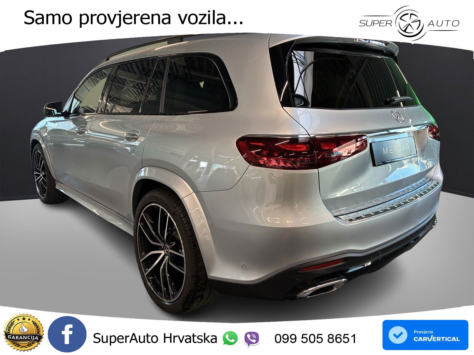 Mercedes-Benz GLS GLS 450d EQ Boost 4MATIC 9G-TRONIC AMG ZRAČNI+ACC+GR SJED+360