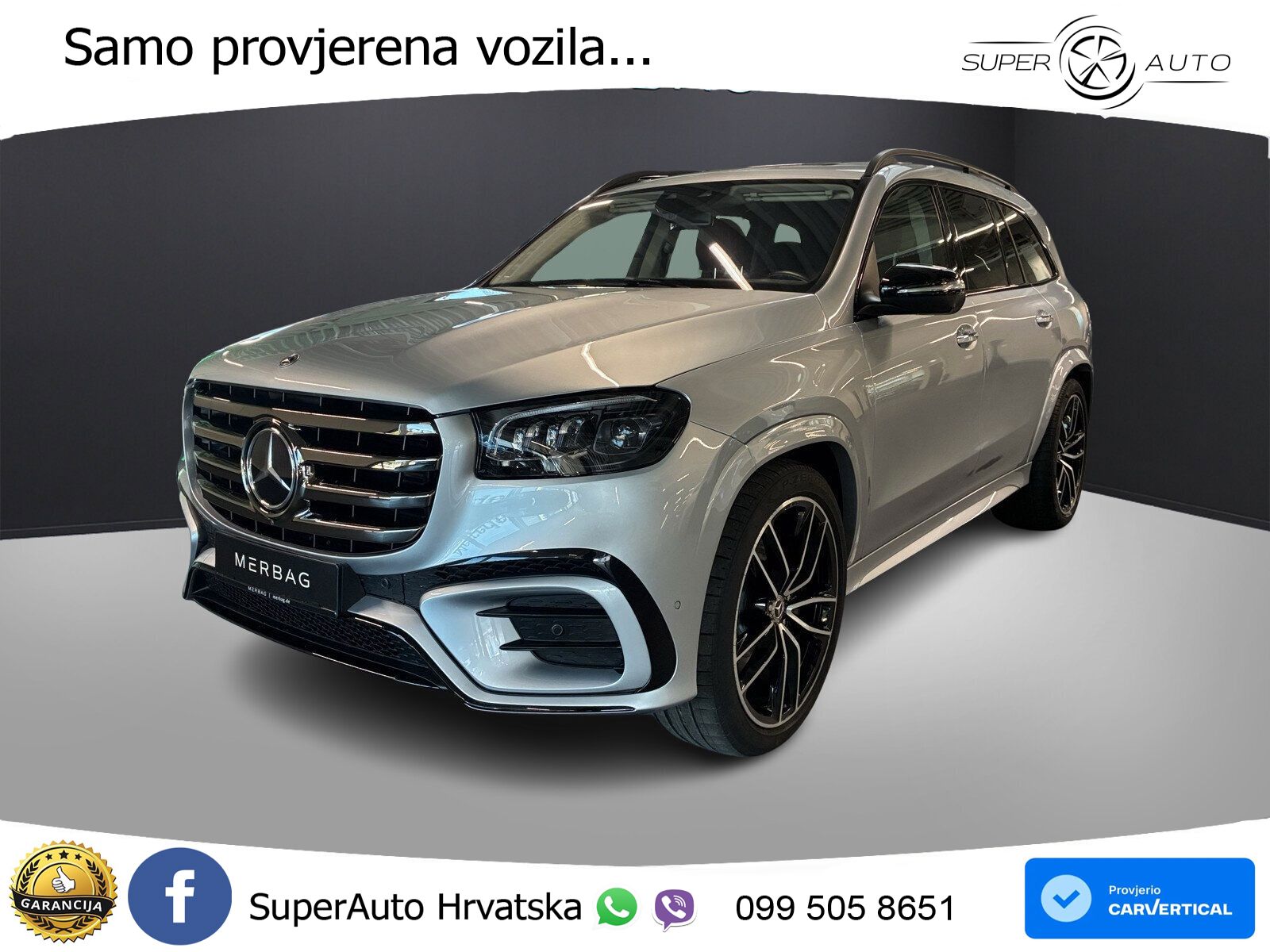 Mercedes-Benz GLS GLS 450d EQ Boost 4MATIC 9G-TRONIC AMG ZRAČNI+ACC+GR SJED+360