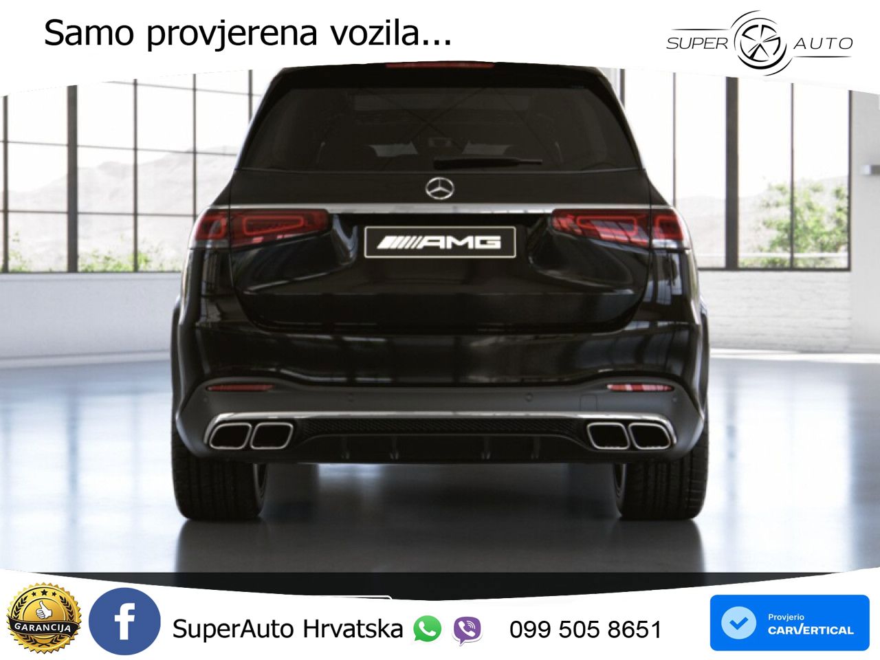 Mercedes-Benz GLS AMG GLS 63 V8 EQ Boost 4MATIC+ TCT LED+GR SJED+ACC