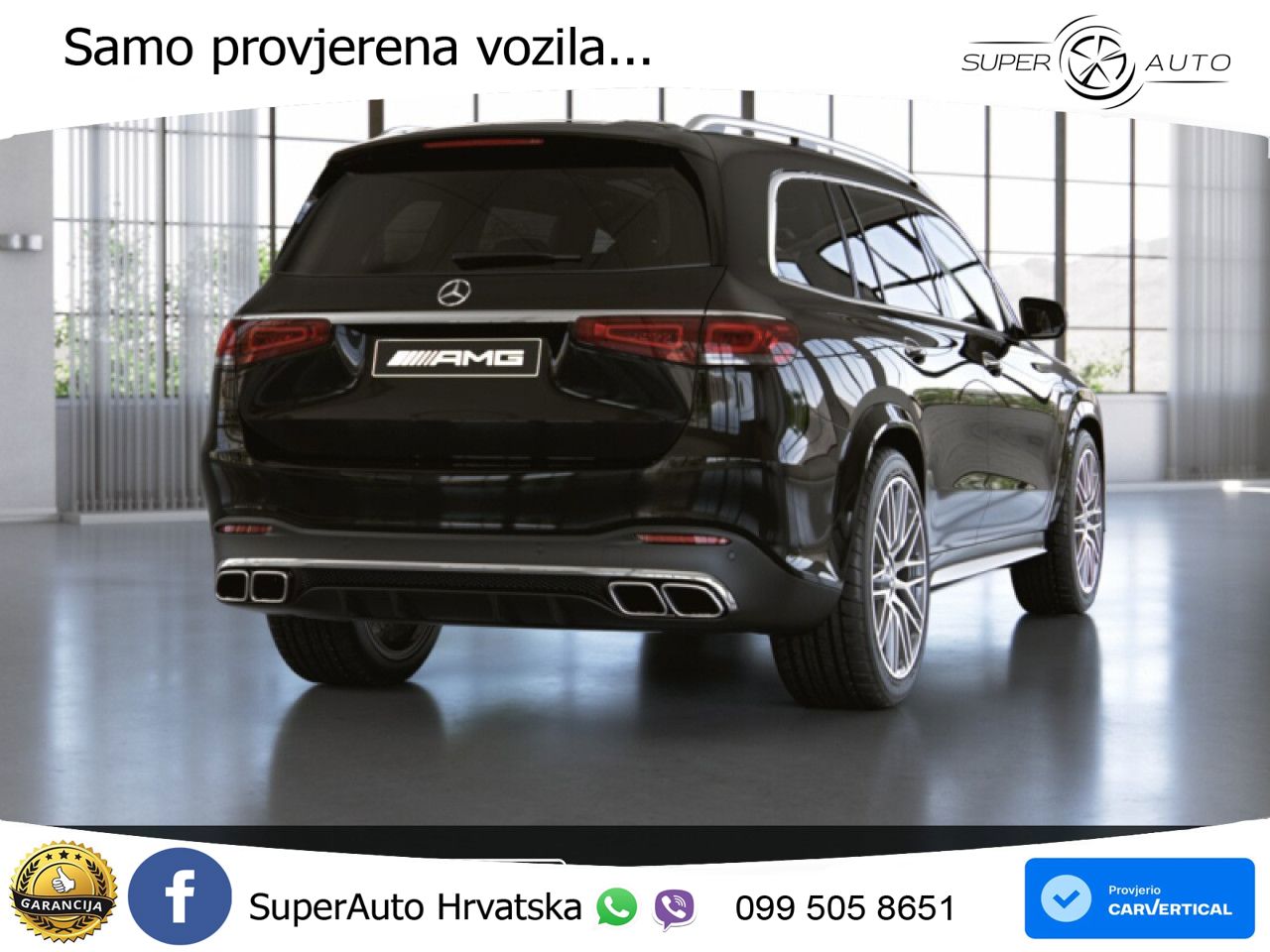 Mercedes-Benz GLS AMG GLS 63 V8 EQ Boost 4MATIC+ TCT LED+GR SJED+ACC