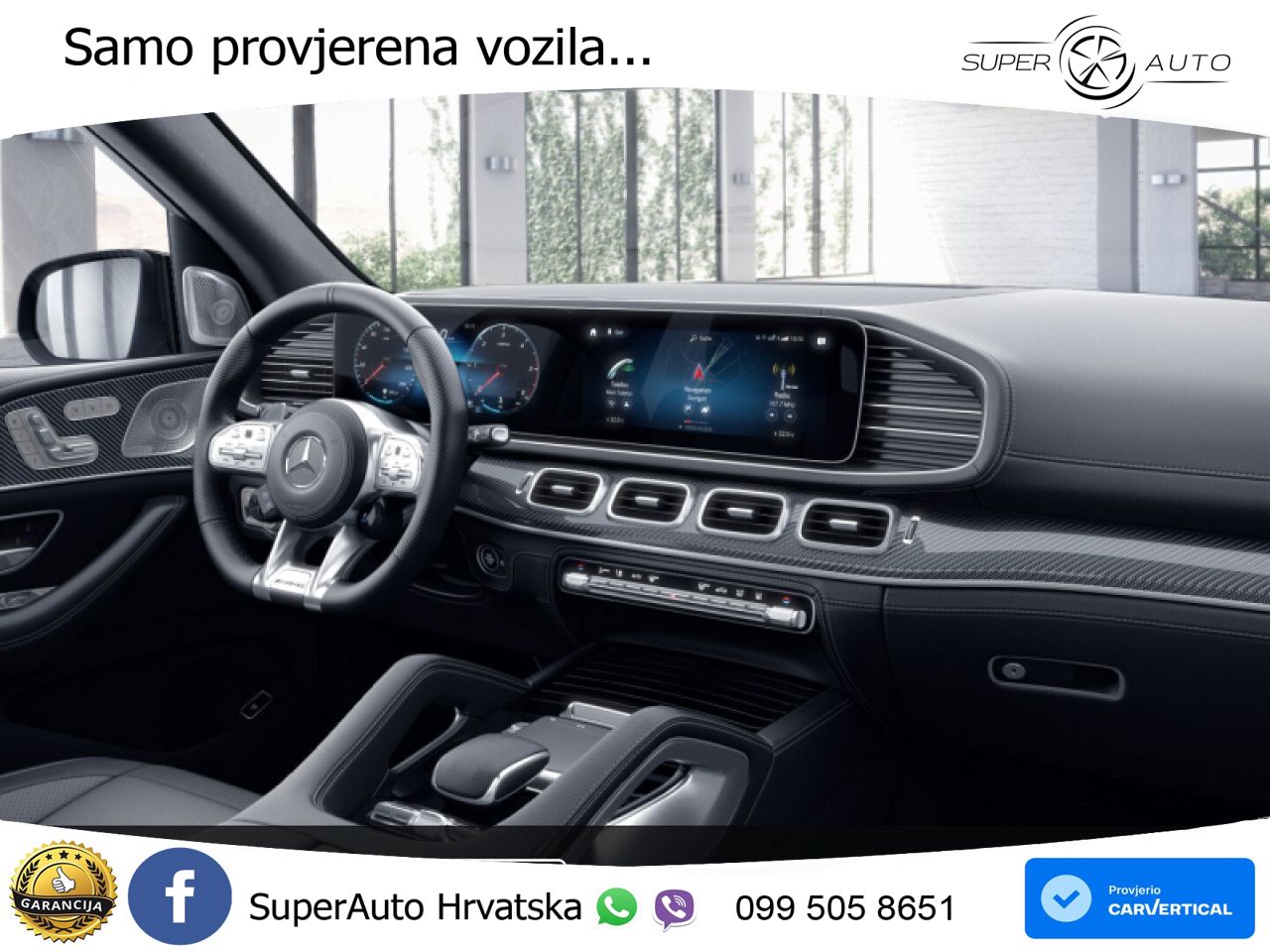 Mercedes-Benz GLS AMG GLS 63 V8 EQ Boost 4MATIC+ TCT LED+GR SJED+ACC
