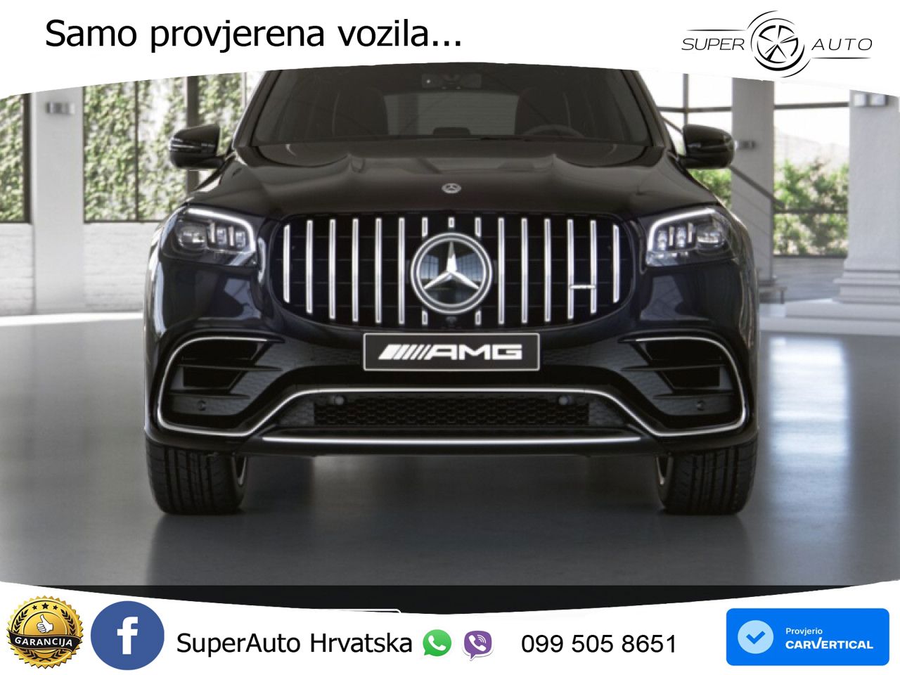 Mercedes-Benz GLS AMG GLS 63 V8 EQ Boost 4MATIC+ TCT LED+GR SJED+ACC