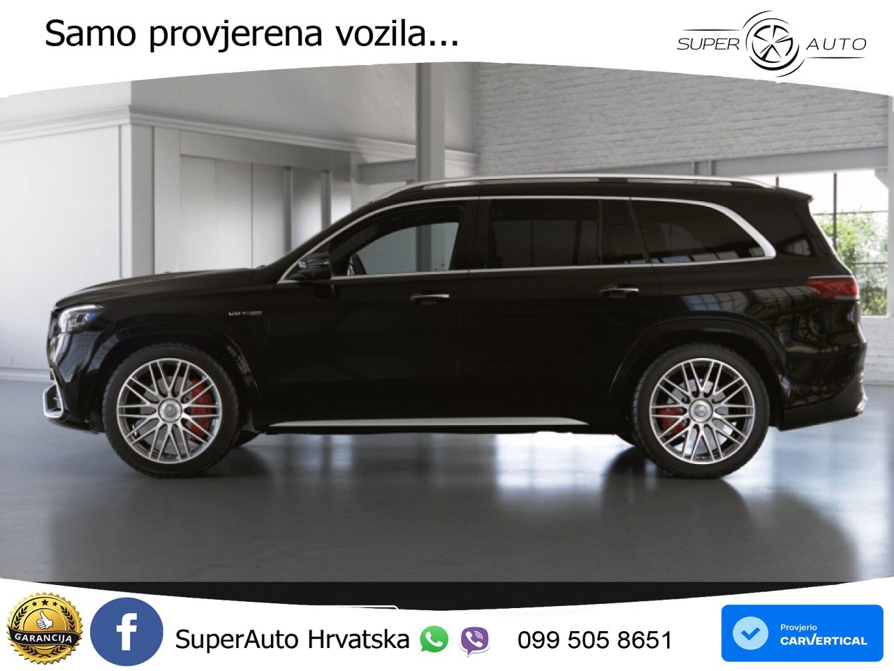Mercedes-Benz GLS AMG GLS 63 V8 EQ Boost 4MATIC+ TCT LED+GR SJED+ACC