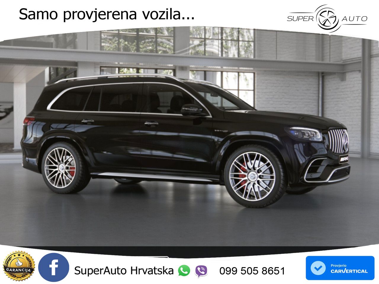 Mercedes-Benz GLS AMG GLS 63 V8 EQ Boost 4MATIC+ TCT LED+GR SJED+ACC