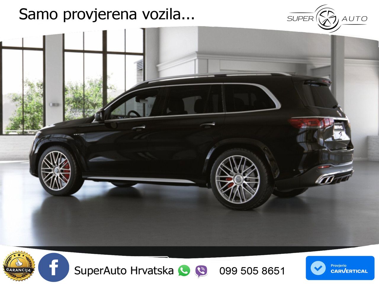 Mercedes-Benz GLS AMG GLS 63 V8 EQ Boost 4MATIC+ TCT LED+GR SJED+ACC