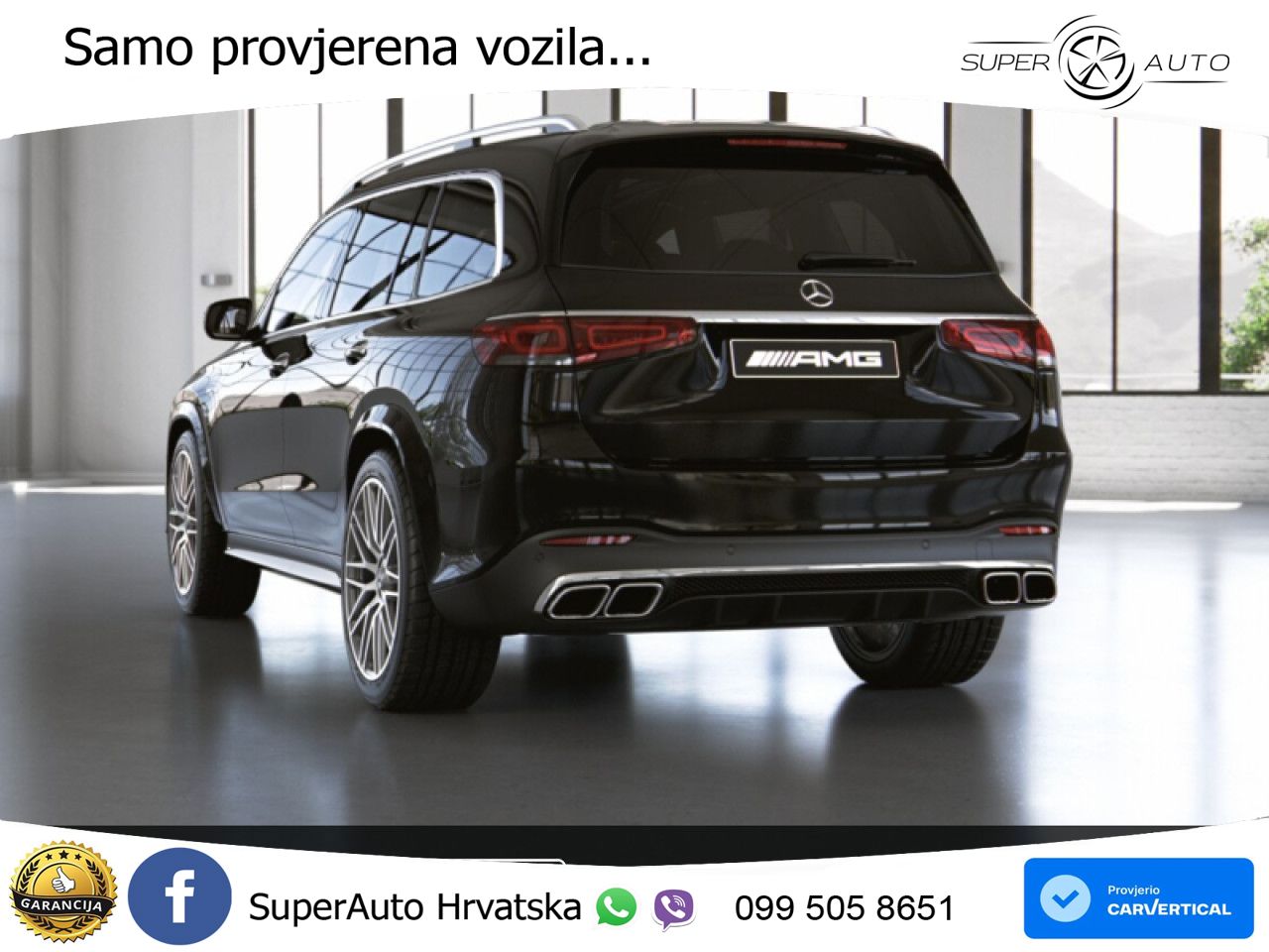 Mercedes-Benz GLS AMG GLS 63 V8 EQ Boost 4MATIC+ TCT LED+GR SJED+ACC