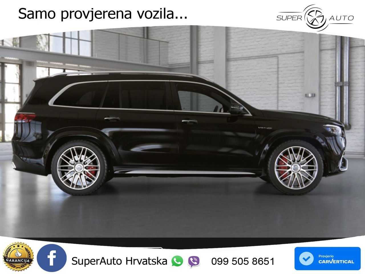 Mercedes-Benz GLS AMG GLS 63 V8 EQ Boost 4MATIC+ TCT LED+GR SJED+ACC