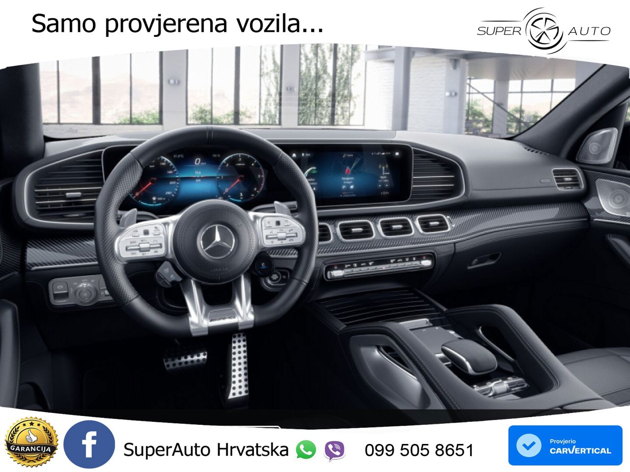 Mercedes-Benz GLS AMG GLS 63 V8 EQ Boost 4MATIC+ TCT LED+GR SJED+ACC