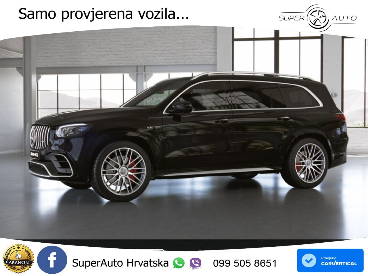 Mercedes-Benz GLS AMG GLS 63 V8 EQ Boost 4MATIC+ TCT LED+GR SJED+ACC