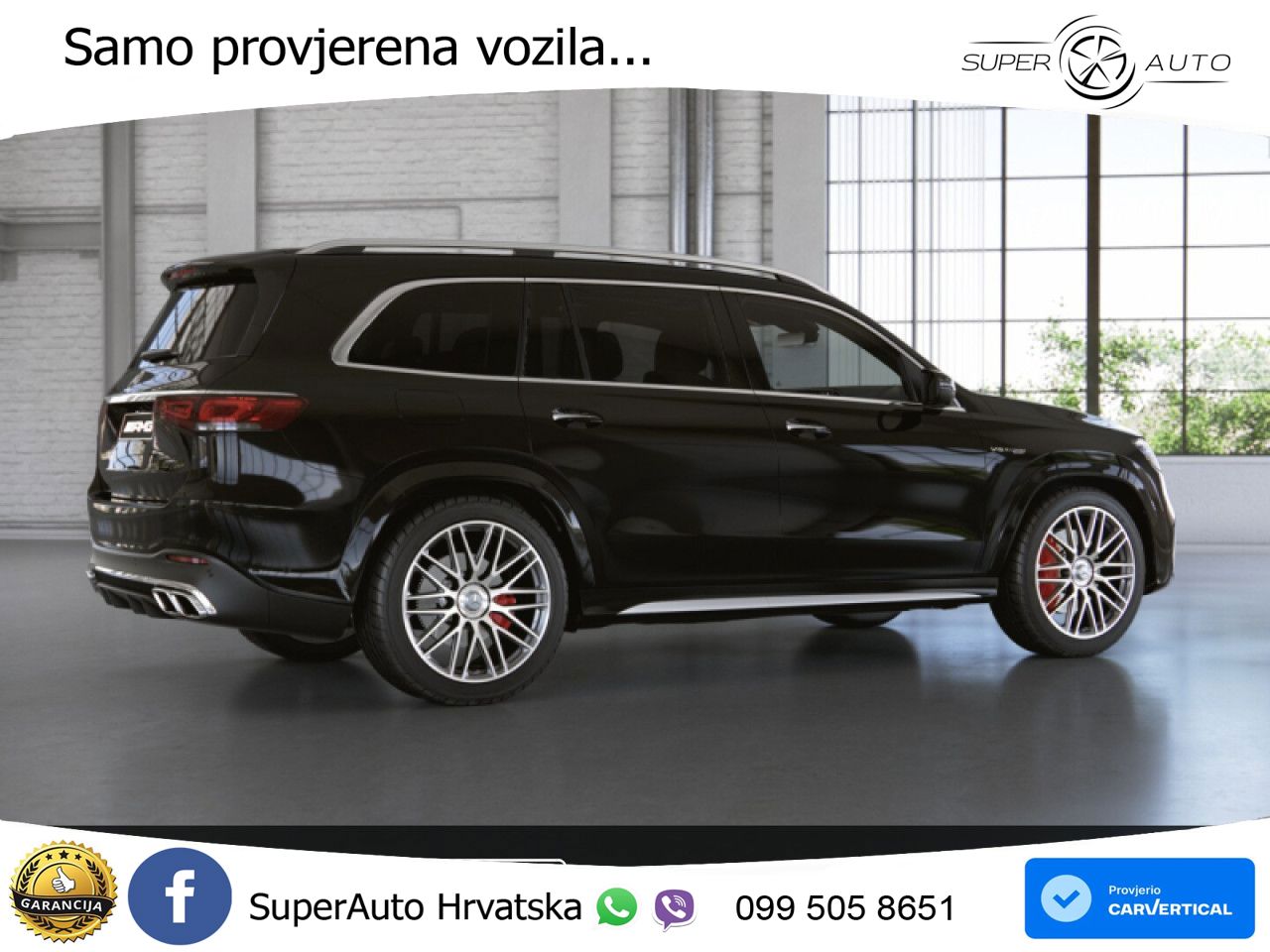 Mercedes-Benz GLS AMG GLS 63 V8 EQ Boost 4MATIC+ TCT LED+GR SJED+ACC