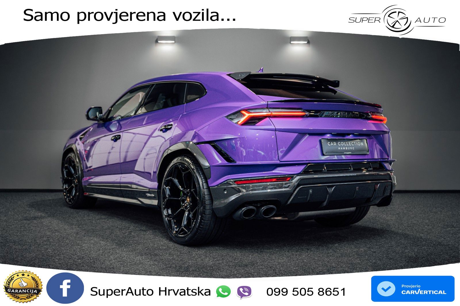 Lamborghini Urus S 4.0 V8 (666 KS) 4WD Automatic LED+GR SJED+ACC
