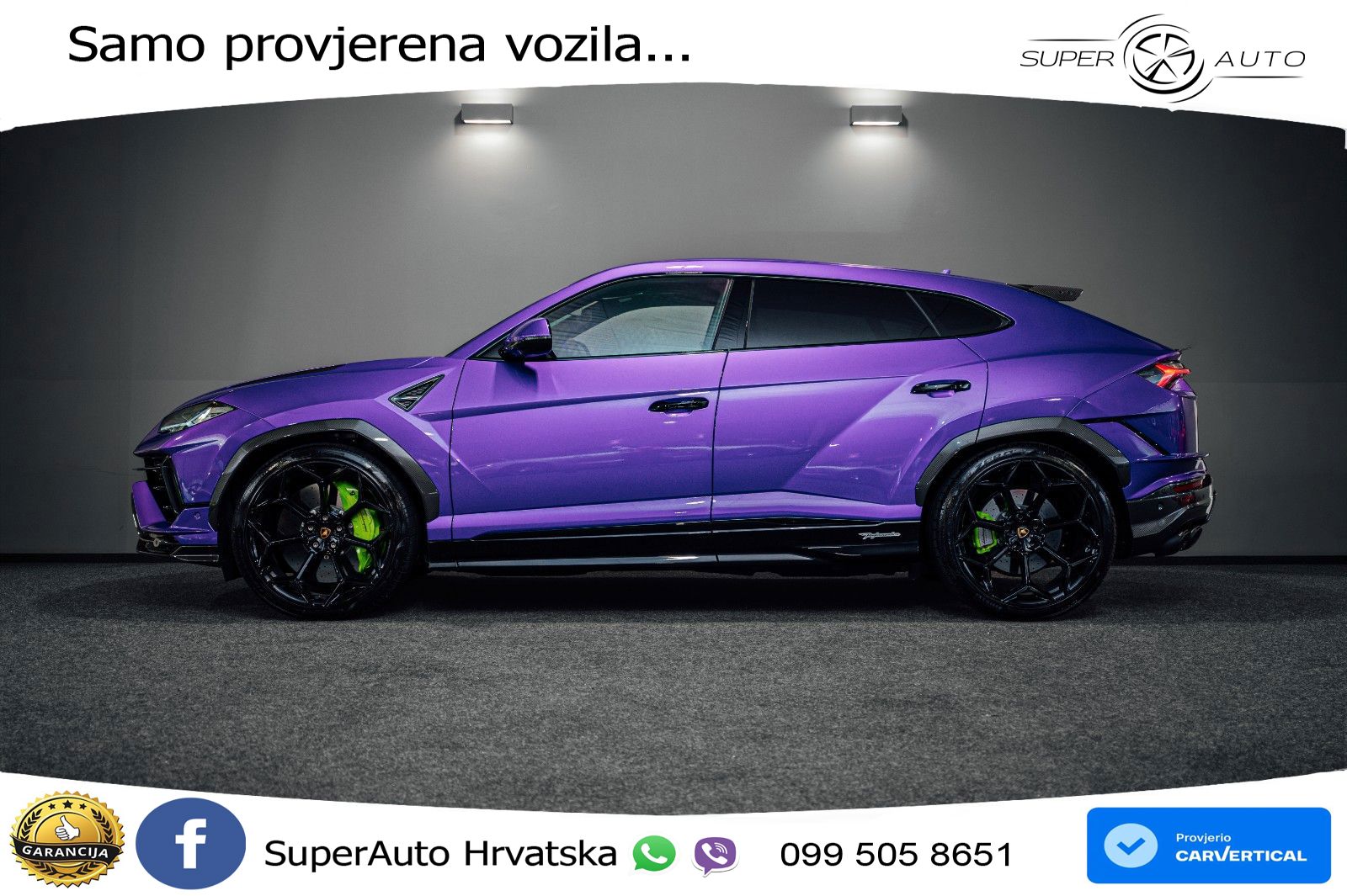 Lamborghini Urus S 4.0 V8 (666 KS) 4WD Automatic LED+GR SJED+ACC