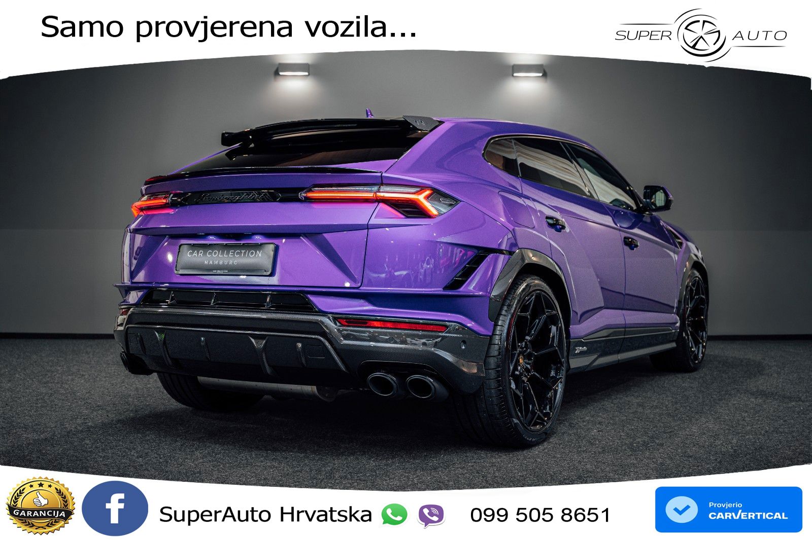 Lamborghini Urus S 4.0 V8 (666 KS) 4WD Automatic LED+GR SJED+ACC