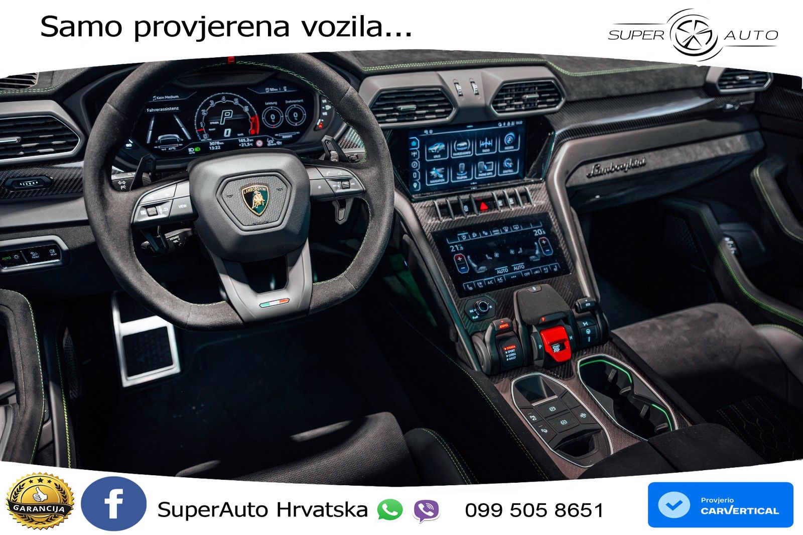 Lamborghini Urus S 4.0 V8 (666 KS) 4WD Automatic LED+GR SJED+ACC