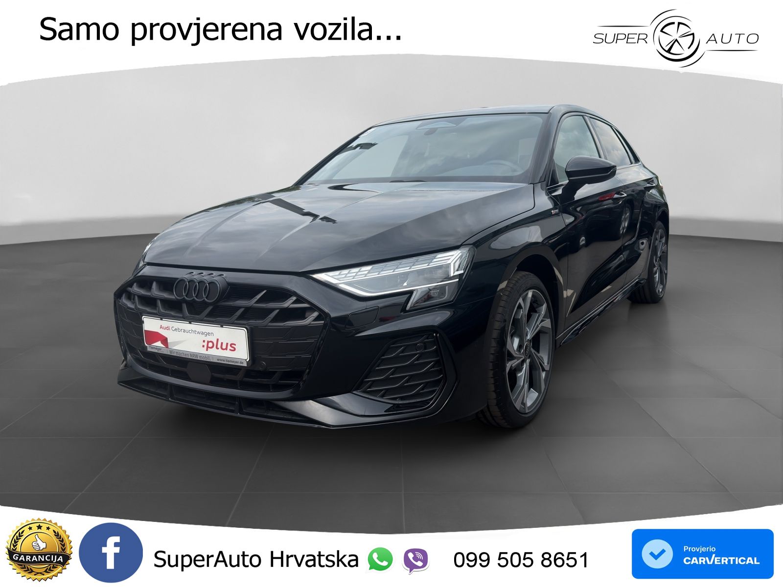 Audi A3 Sportback 40 TFSI (204 KS) quattro S tronic 2x S line
