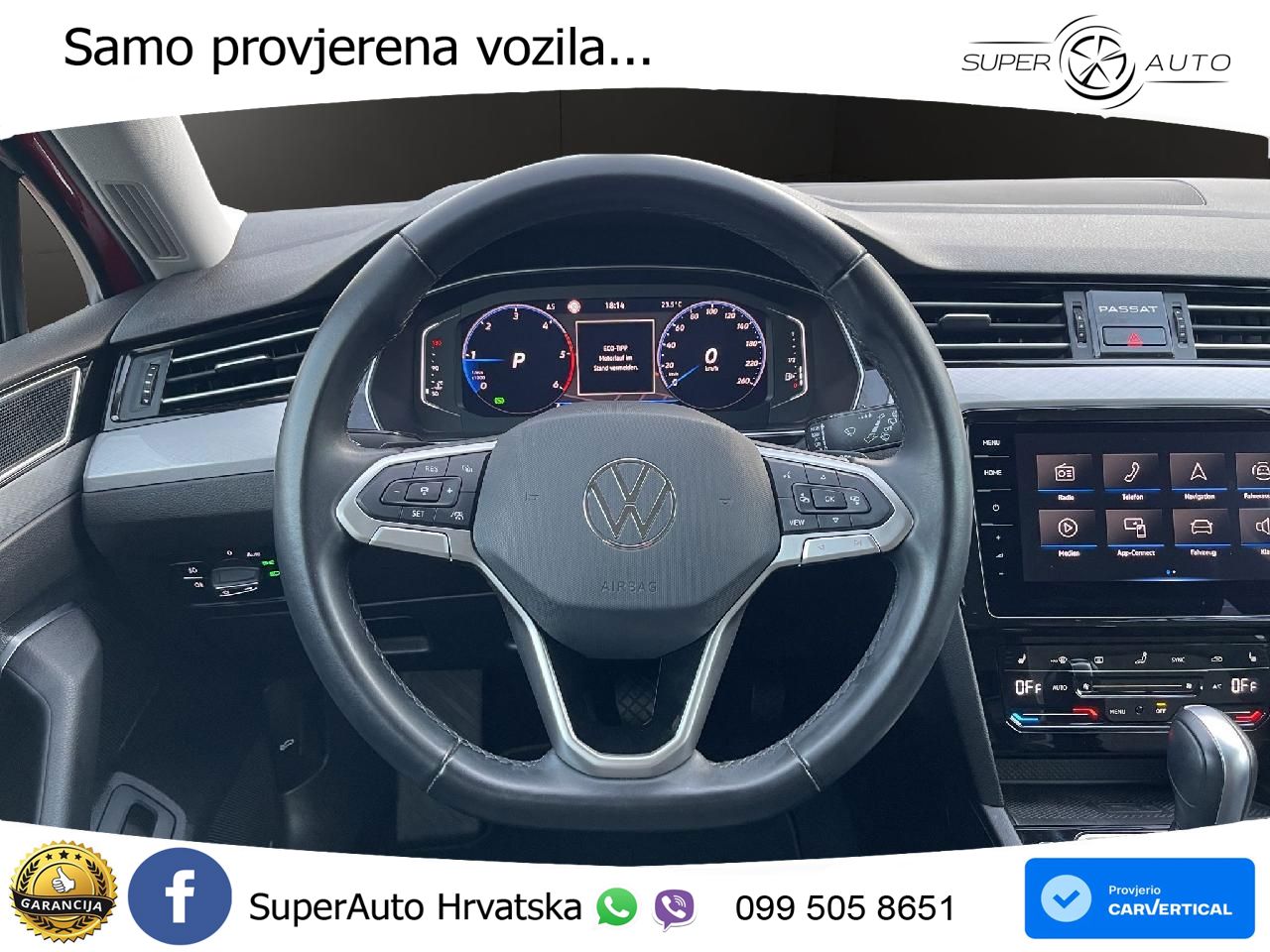 Volkswagen Passat Variant 2.0 TDI (122 KS) DSG Business LED+GR SJED+ACC