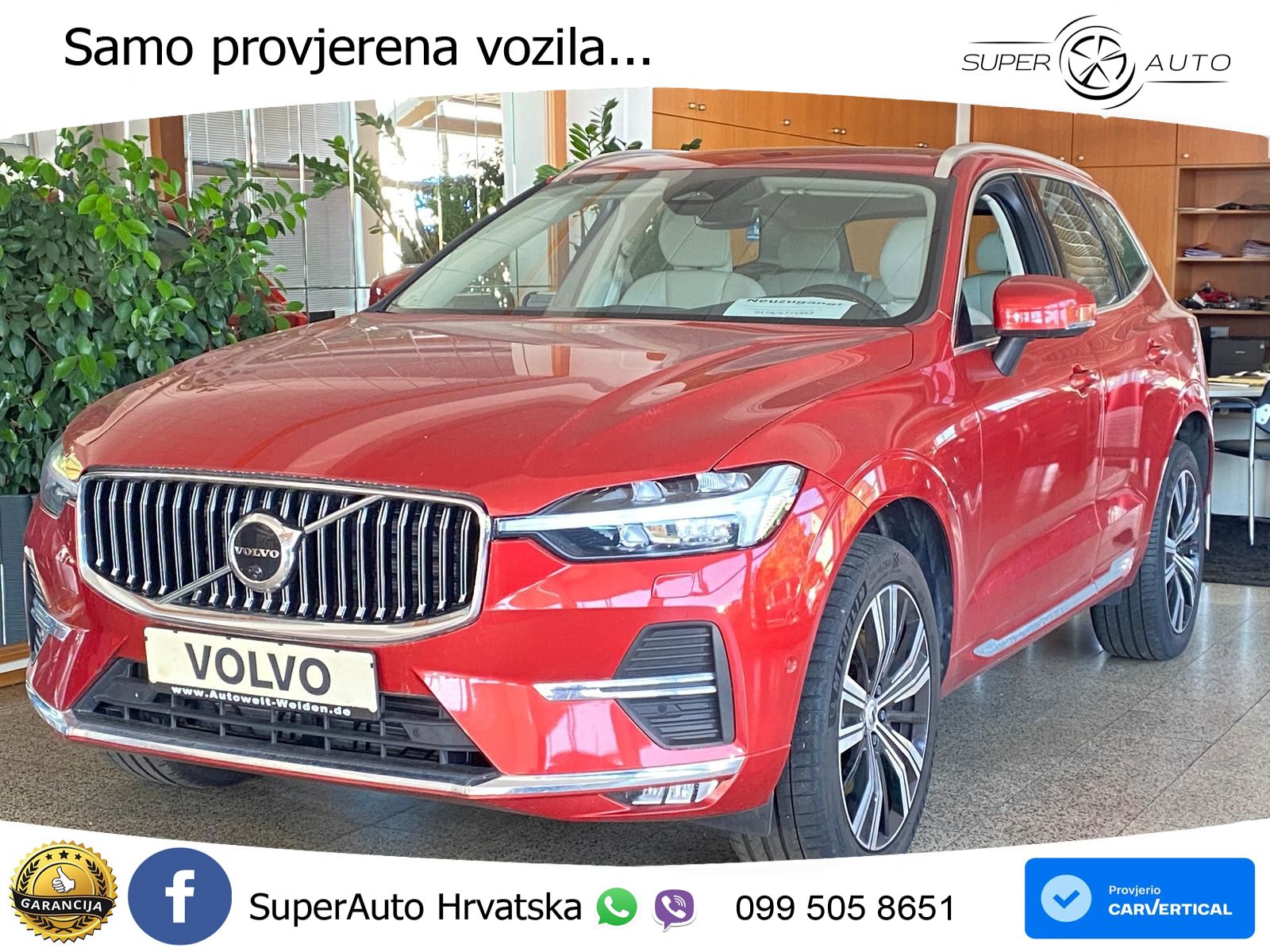Volvo XC60 B4 Diesel AWD Geartronic ACC+GR SJED+360+PANO