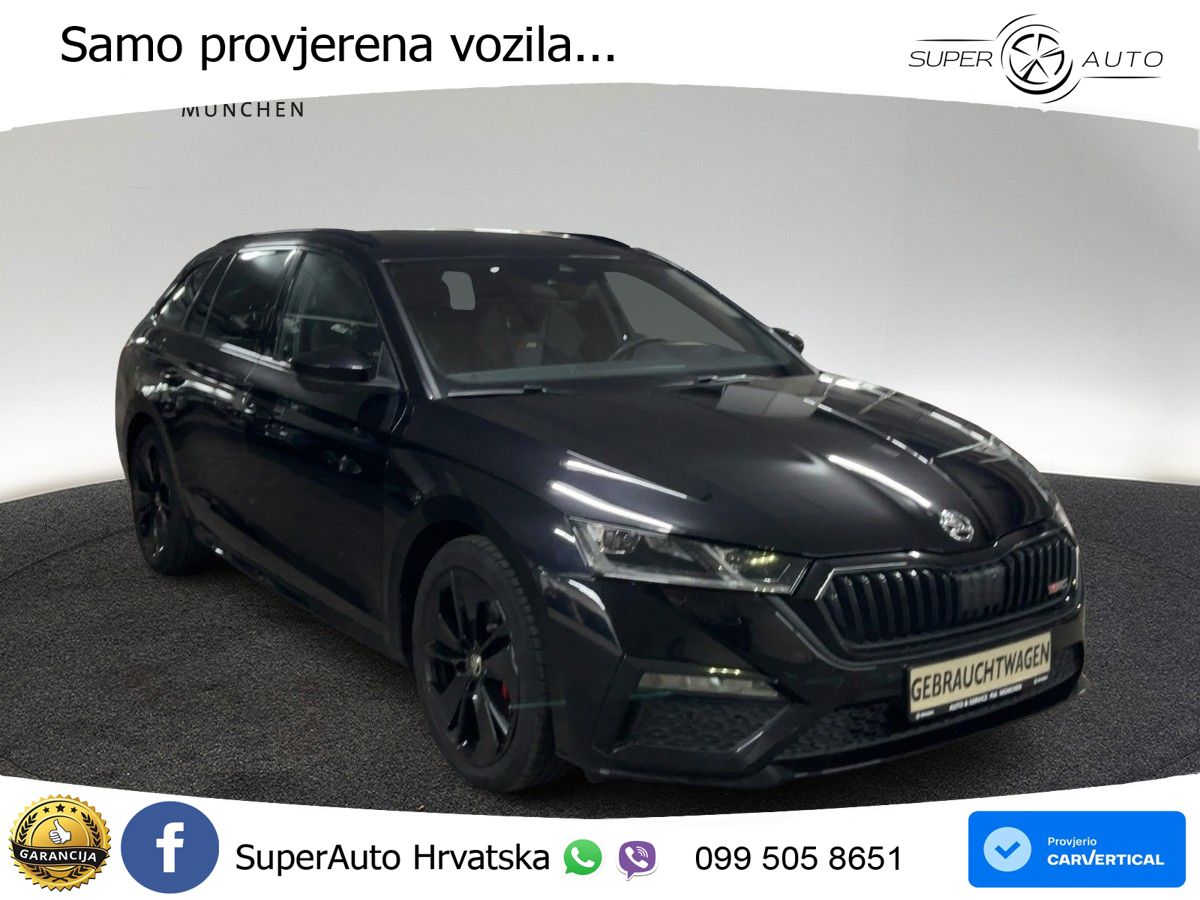 Škoda Octavia Combi RS 2.0 TSI (245 KS) DSG LED+GR SJED+ACC