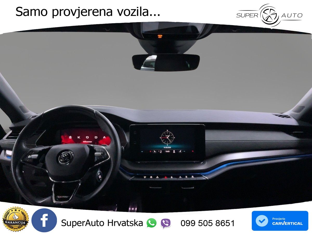 Škoda Octavia Combi RS 2.0 TSI (245 KS) DSG LED+GR SJED+ACC