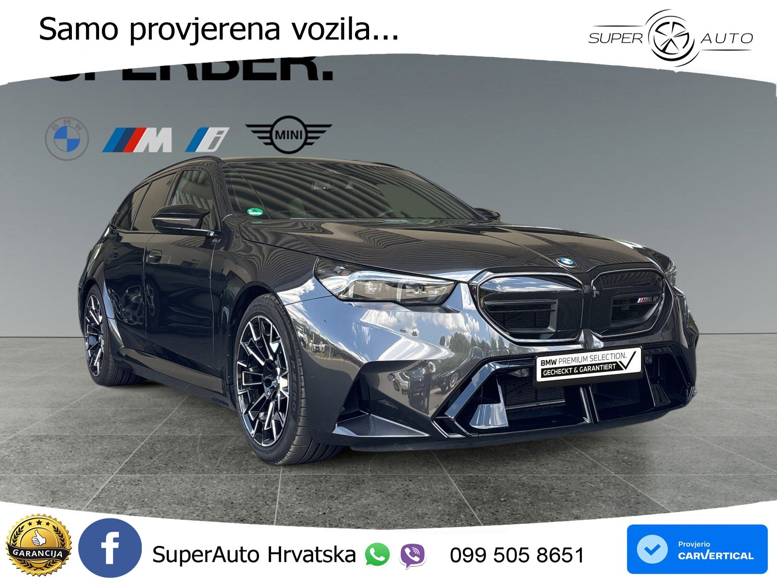 BMW M5 Touring 4.4 V8 (727 KS) xDrive Steptronic LED+GR SJED+ACC