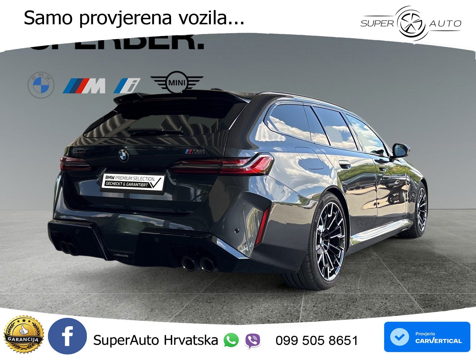 BMW M5 Touring 4.4 V8 (727 KS) xDrive Steptronic LED+GR SJED+ACC