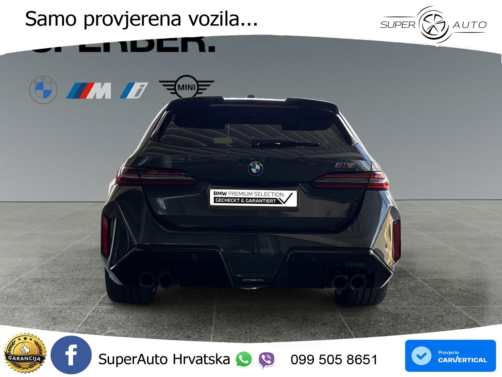 BMW M5 Touring 4.4 V8 (727 KS) xDrive Steptronic LED+GR SJED+ACC