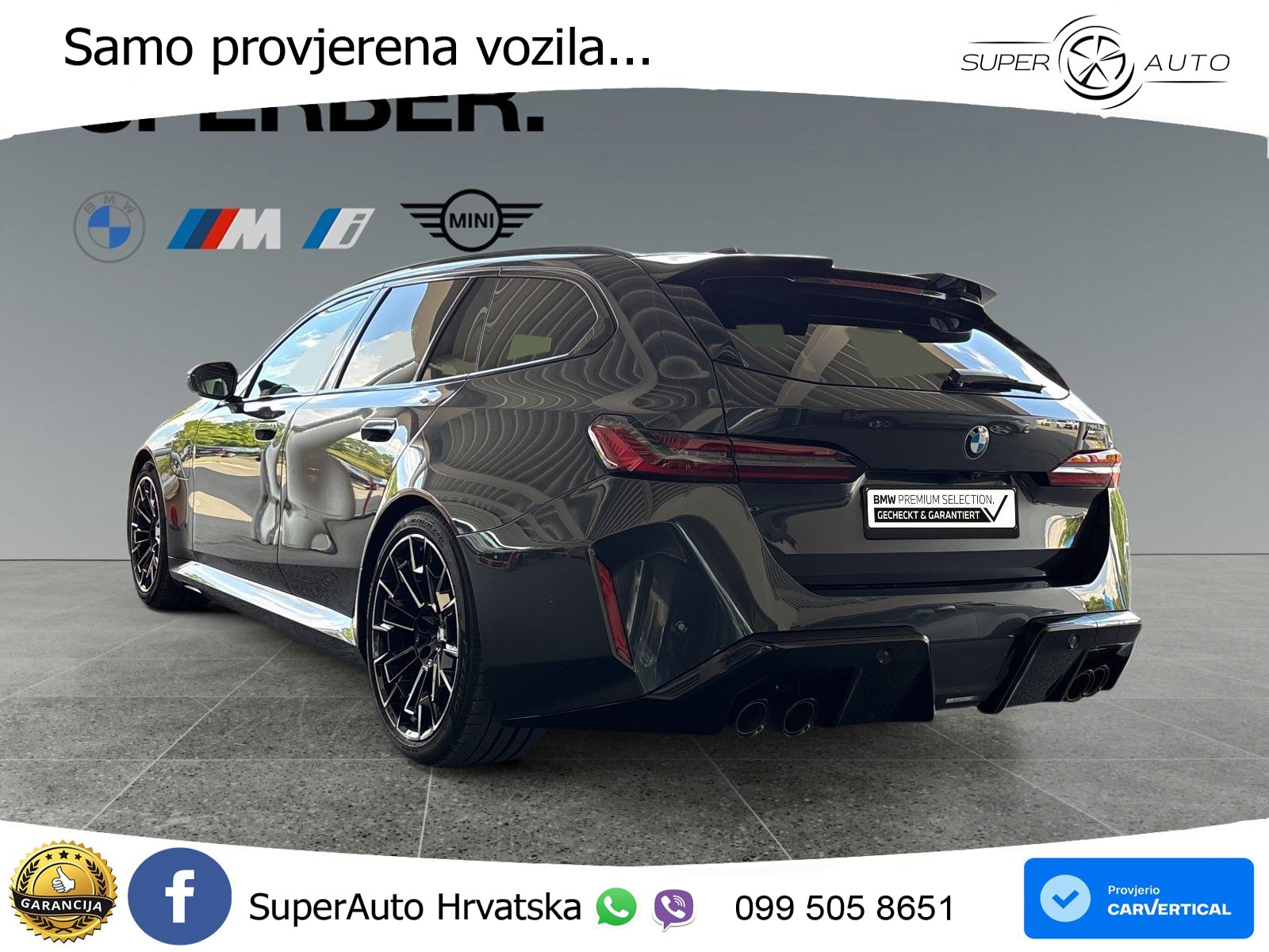 BMW M5 Touring 4.4 V8 (727 KS) xDrive Steptronic LED+GR SJED+ACC