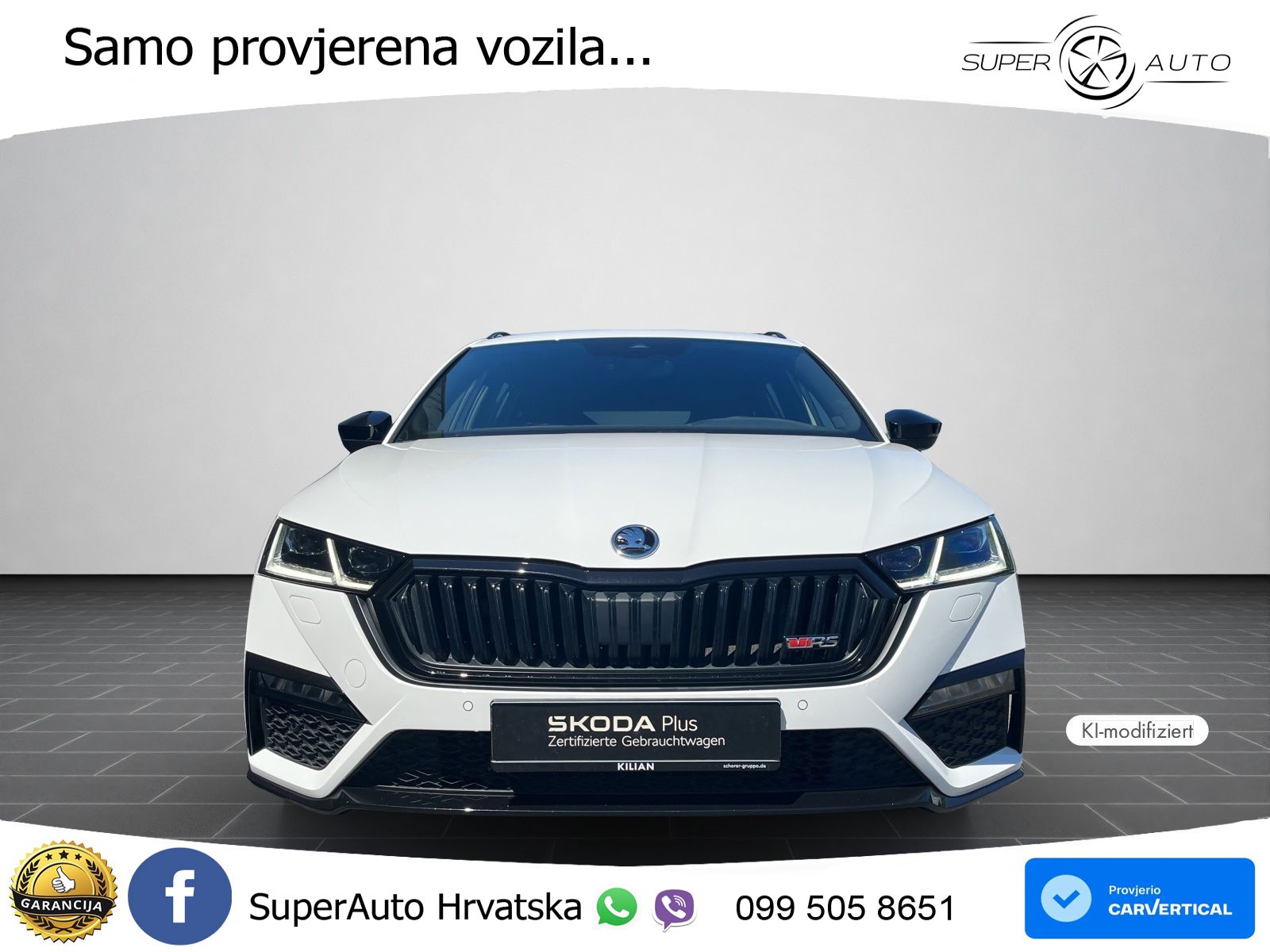 Škoda Octavia Combi RS 2.0 TDI (200 KS) DSG