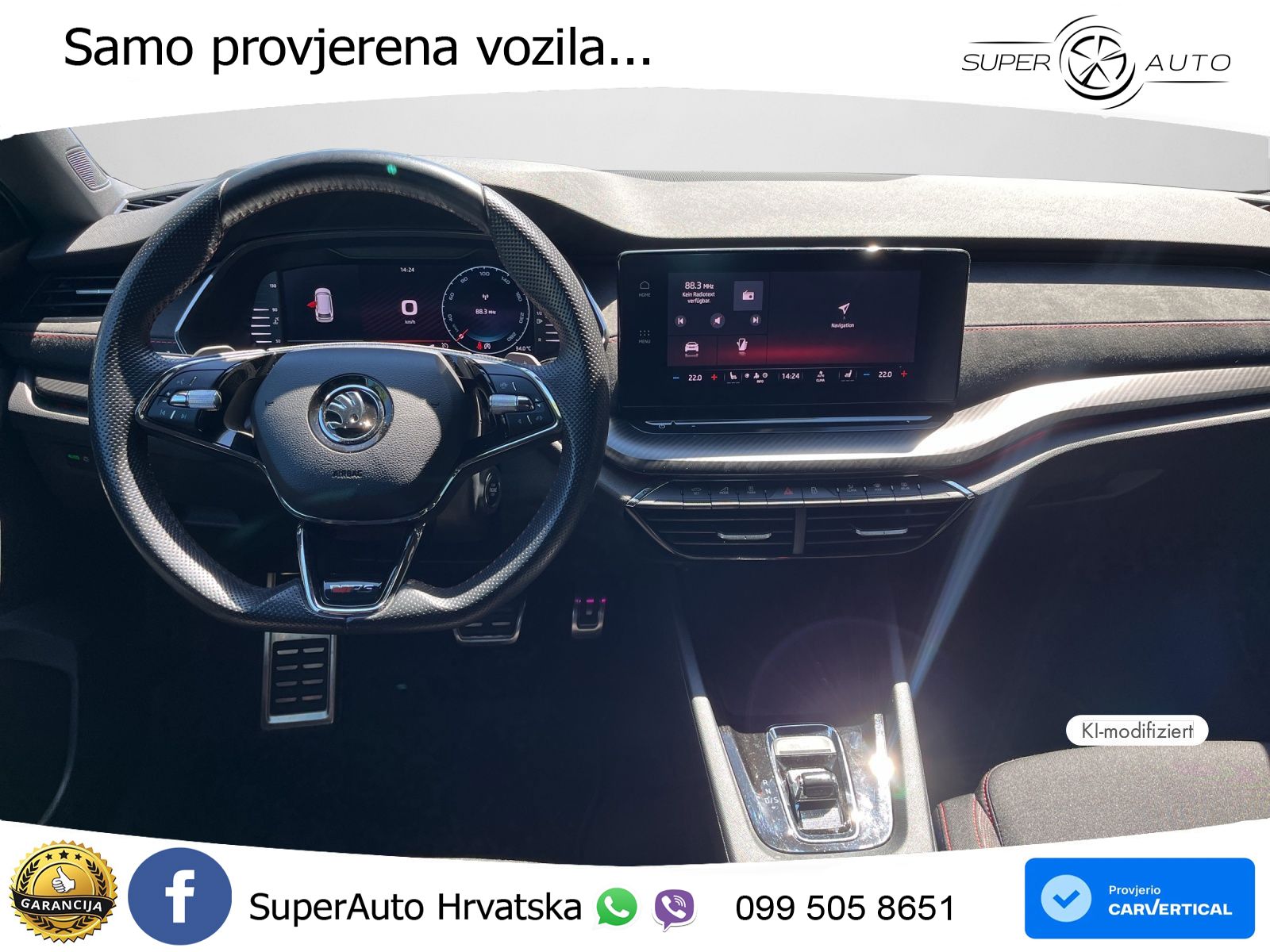 Škoda Octavia Combi RS 2.0 TDI (200 KS) DSG