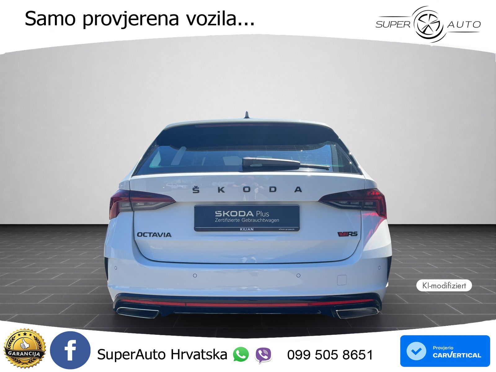 Škoda Octavia Combi RS 2.0 TDI (200 KS) DSG