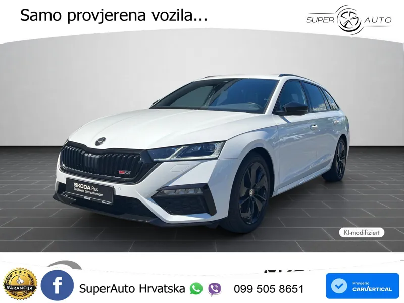 Škoda Octavia Combi RS 2.0 TDI (200 KS) DSG