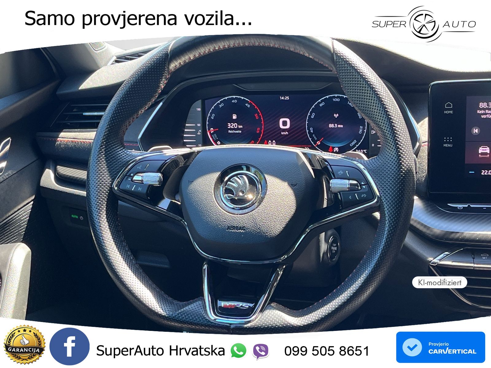Škoda Octavia Combi RS 2.0 TDI (200 KS) DSG