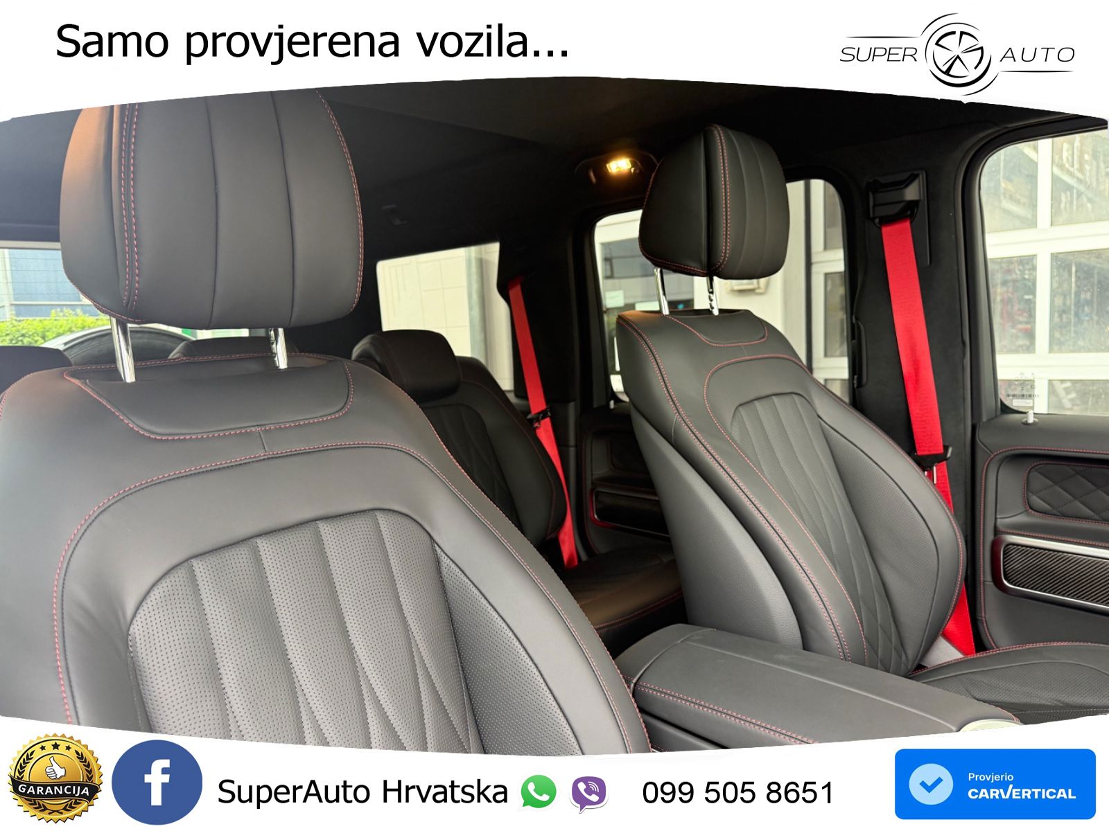Mercedes G 450d Long (367 KS) 4MATIC 9G-TRONIC Manufaktur ZRAČNI+ACC+4xGR SJED+360