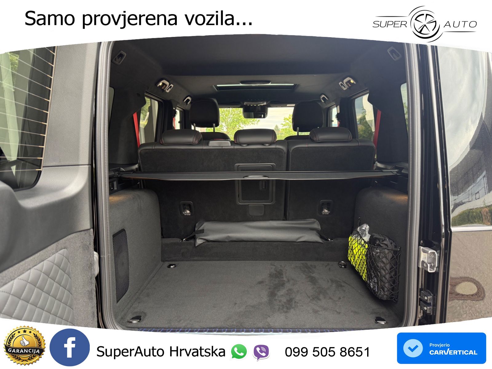 Mercedes G 450d Long (367 KS) 4MATIC 9G-TRONIC Manufaktur ZRAČNI+ACC+4xGR SJED+360