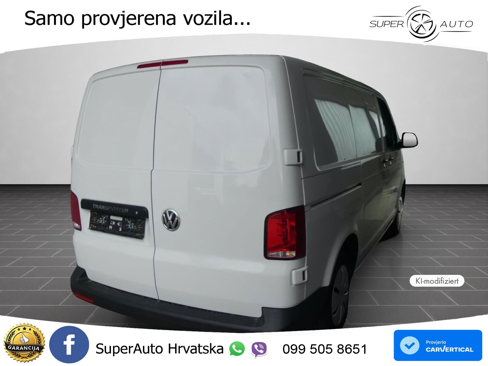 Volkswagen T6.1 Transporter Kasten 2,0 TDI | Ablage- / Gepä 110 KS