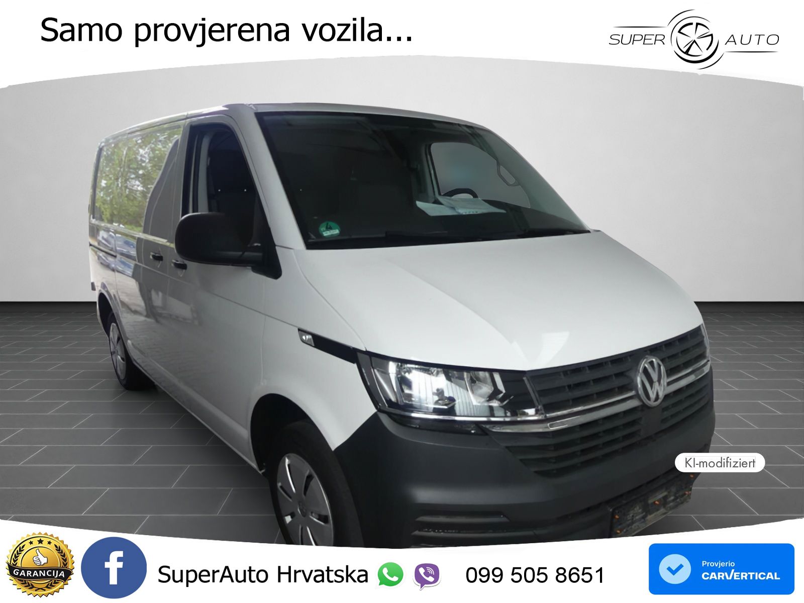 Volkswagen T6.1 Transporter Kasten 2,0 TDI | Ablage- / Gepä 110 KS