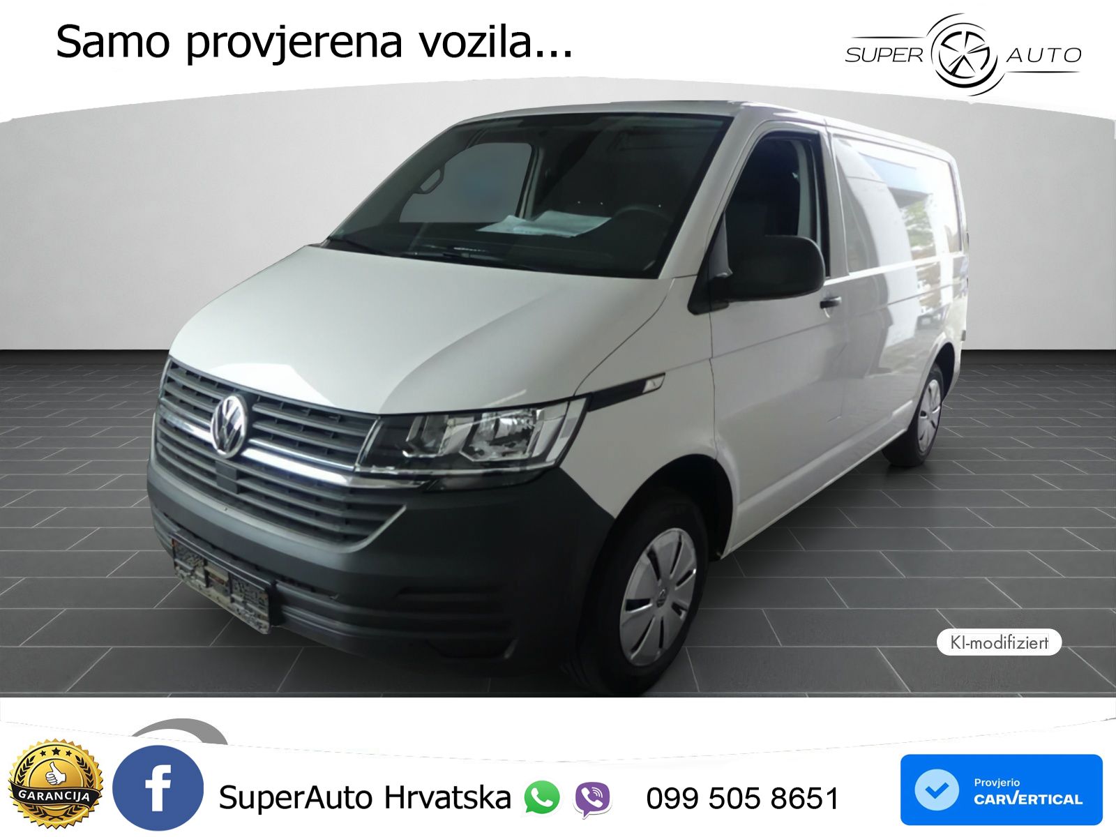 Volkswagen T6.1 Transporter Kasten 2,0 TDI | Ablage- / Gepä 110 KS